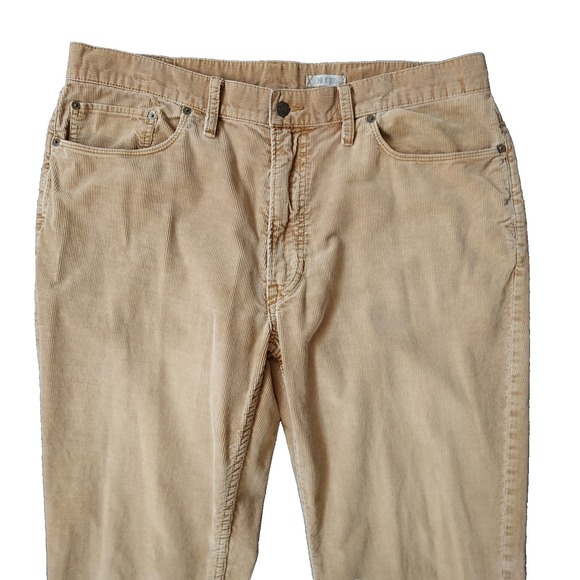 POLO RALPH LAUREN‎ Pants Corduroy Men's 38 X 32" Tan CORD Authentic Dungarees - Picture 3 of 16